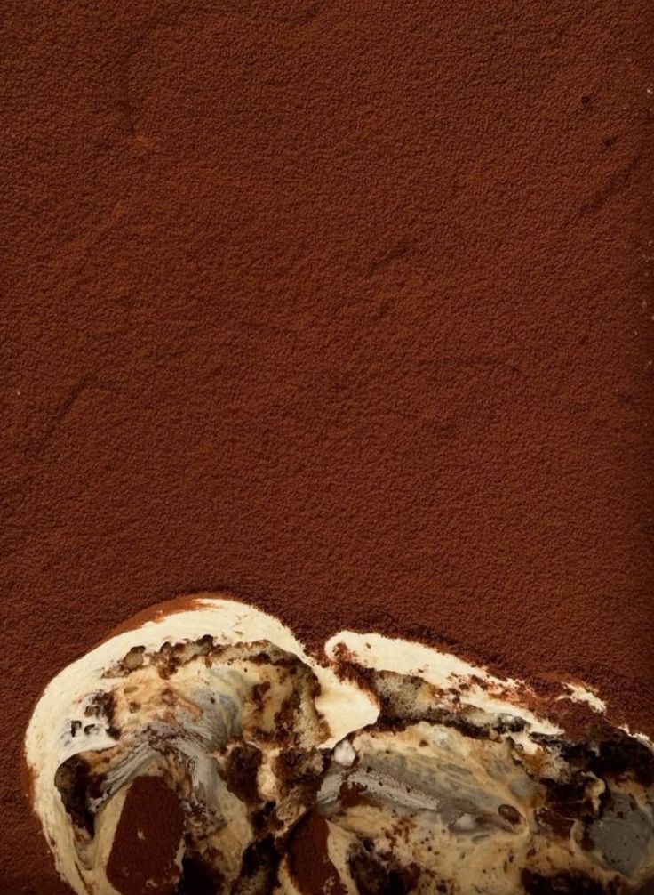 Homemade tiramisù dusted with rich cocoa powder and a freshly scooped creamy portion